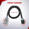 imageNilight Brake Control Wiring Harness Adapter Universal Use Fits for Hopkins Control Connector 31Inches Trailer Towing Hitch RVfor 20052007 Ford F250 F350 F350 F450 F550