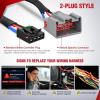 imageNilight Brake Control Wiring Harness Adapter Universal Use Fits for Hopkins Control Connector 31Inches Trailer Towing Hitch RVfor 20082016 Ford F250 F350 F350 F450 F550