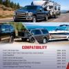 imageNilight Brake Control Wiring Harness Adapter Universal Use Fits for Hopkins Control Connector 31Inches Trailer Towing Hitch RVfor 20082016 Ford F250 F350 F350 F450 F550