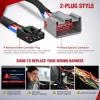 imageNilight Brake Control Wiring Harness Adapter Universal Use Fits for Hopkins Control Connector 31Inches Trailer Towing Hitch RVfor 20092021 Ford F150