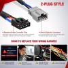 imageNilight Brake Control Wiring Harness Adapter Universal Use Fits for Hopkins Control Connector 31Inches Trailer Towing Hitch RVfor 20092022 Honda Pilot  20062020 Ridgeline