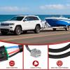 imageNilight Brake Control Wiring Harness Adapter Universal Use Fits for Hopkins Control Connector 31Inches Trailer Towing Hitch RVfor 20112021 Dodge Durango  Jeep Grand Cherokee