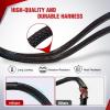 imageNilight Brake Control Wiring Harness Adapter Universal Use Fits for Hopkins Control Connector 31Inches Trailer Towing Hitch RVfor 2013 2014 Ram 1500  2500  3500