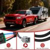imageNilight Brake Control Wiring Harness Adapter Universal Use Fits for Hopkins Control Connector 31Inches Trailer Towing Hitch RVfor 20152021 Ram 1500  2500  3500