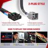 imageNilight Brake Control Wiring Harness Adapter Universal Use Fits for Hopkins Control Connector 31Inches Trailer Towing Hitch RVfor 20152021 Ram 1500  2500  3500