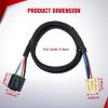 imageNilight Brake Control Wiring Harness Adapter Universal Use Fits for Hopkins Control Connector 31Inches Trailer Towing Hitch RVfor 20152023 GMC Yukon  Cadillac Escalade