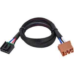 imageNilight Brake Control Wiring Harness Adapter Universal Use Fits for Hopkins Control Connector 31Inches Trailer Towing Hitch RVfor 20032006 GMC Sierra  Chevy Silverado