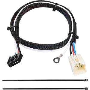 imageNilight Brake Control Wiring Harness Adapter Universal Use Fits for Hopkins Control Connector 31Inches Trailer Towing Hitch RVfor 20032014 Toyota Tundra  20032022 Sequoia