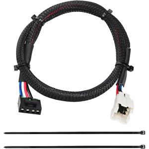 imageNilight Brake Control Wiring Harness Adapter Universal Use Fits for Hopkins Control Connector 31Inches Trailer Towing Hitch RVfor 20052024 Nissan ArmadaFrontierTitan