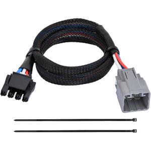 imageNilight Brake Control Wiring Harness Adapter Universal Use Fits for Hopkins Control Connector 31Inches Trailer Towing Hitch RVfor 20102012 Ram 1500  2500  3500