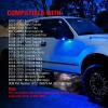 imageNilight 2PCS LED Side Mirror Puddle Lights Compatible with 20072020 Toyota Tundra 20082020 Toyota Sequoia 6000K WhiteBlueFord EdgeExpeditionExplorer
