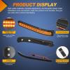 imageNilight 2PCS LED Side Mirror Puddle Lights Compatible with 20072020 Toyota Tundra 20082020 Toyota Sequoia 6000K WhiteFord 20082014 F15020102014 Raptor