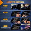 imageNilight 2PCS LED Side Mirror Puddle Lights Compatible with 20072020 Toyota Tundra 20082020 Toyota Sequoia 6000K WhiteToyota 20162022 Tacoma20192022 RAV420202022 Highlander