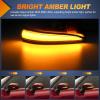 imageNilight 2PCS LED Side Mirror Puddle Lights Compatible with 20072020 Toyota Tundra 20082020 Toyota Sequoia 6000K WhiteToyota 20162022 Tacoma20192022 RAV420202022 Highlander