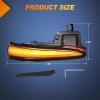imageNilight 2PCS LED Side Mirror Puddle Lights Compatible with 20072020 Toyota Tundra 20082020 Toyota Sequoia 6000K WhiteToyota 20162022 Tacoma20192022 RAV420202022 Highlander