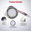 imageNilight 2PCS LED Side Mirror Puddle Lights Compatible with 20072020 Toyota Tundra 20082020 Toyota Sequoia 6000K WhiteWhiteFord EdgeExpeditionExplorer
