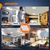 imageNilight 2pcs RV Interior Lights 12V24V LED Ceiling Light Fixture with ON Off Switch Inside Lighting Natural White 40004500K for Car RVs Trailer Camper BoatRV Interior Lights5PCS