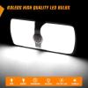 imageNilight 2pcs RV Interior Lights 12V24V LED Ceiling Light Fixture with ON Off Switch Inside Lighting Natural White 40004500K for Car RVs Trailer Camper BoatRV Interior Lights5PCS