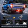 imageNilight 6Inch Oval Tail Light 2PCS 35LED Arrow Red Running Stop Brake Lights Surface Mount Waterproof for 12V Caravan Truck RV Camper Trailer BusLED Brake Trailer Light 1PCS