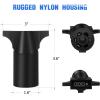 imageNilight 7 Way to 4Way Flat Blade Trailer Adapter Waterproof Rugged Nylon Housing 7 Pin to 4pin Wiring Connector7Pin to 4Pin Trailer Adapter