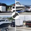 imageNilight 7 Way to 4Way Flat Blade Trailer Adapter Waterproof Rugged Nylon Housing 7 Pin to 4pin Wiring Connector7Pin to 5Pin Trailer Adapter