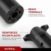 imageNilight 7 Way to 4Way Flat Blade Trailer Adapter Waterproof Rugged Nylon Housing 7 Pin to 4pin Wiring Connector7Pin to 6Pin Trailer Adapter