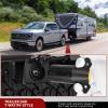 imageNilight 7 Way to 4Way Flat Blade Trailer Adapter Waterproof Rugged Nylon Housing 7 Pin to 4pin Wiring ConnectorRV Standard 7 Way Plug