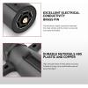 imageNilight 7 Way to 4Way Flat Blade Trailer Adapter Waterproof Rugged Nylon Housing 7 Pin to 4pin Wiring ConnectorTraditional 7 Way