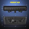imageNilight JK Side Marker Light 8LED Smoked Lens Amber Front Fender Indicator Turn Signals Lights IP67 Waterproof Clearance Lamp Compatible with 20072017 Wrangler JKUJL 20182026 Third Brake Light