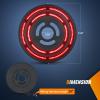 imageNilight JK Side Marker Light 8LED Smoked Lens Amber Front Fender Indicator Turn Signals Lights IP67 Waterproof Clearance Lamp Compatible with 20072017 Wrangler JKUFord Bronco 20212023 Tire Brake Light