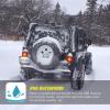 imageNilight JK Side Marker Light 8LED Smoked Lens Amber Front Fender Indicator Turn Signals Lights IP67 Waterproof Clearance Lamp Compatible with 20072017 Wrangler JKUUniversal Tail LightHardwired