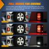 imageNilight JK Side Marker Light 8LED Smoked Lens Amber Front Fender Indicator Turn Signals Lights IP67 Waterproof Clearance Lamp Compatible with 20072017 Wrangler JKUJK 20072017 Tail Light