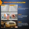 imageNilight JK Side Marker Light 8LED Smoked Lens Amber Front Fender Indicator Turn Signals Lights IP67 Waterproof Clearance Lamp Compatible with 20072017 Wrangler JKUAmber