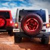 imageNilight JK Side Marker Light 8LED Smoked Lens Amber Front Fender Indicator Turn Signals Lights IP67 Waterproof Clearance Lamp Compatible with 20072017 Wrangler JKUJL 20182025 Tire Brake Light