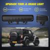 imageNilight JK Side Marker Light 8LED Smoked Lens Amber Front Fender Indicator Turn Signals Lights IP67 Waterproof Clearance Lamp Compatible with 20072017 Wrangler JKUJL 20182026 Third Brake Light