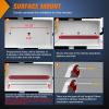imageNilight LED Tail Light 2PCS 17 Inch 40LED Red Running Tail Stop Brake Lights wChrome Bezel Waterproof Surface Mount for 12V Towing Trailer Truck RV Camper Boat2Pcs 17 Red 40LED wchrome bezel