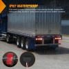 imageNilight Trailer Tail Light 2PCS 6Inch Oval 23 LED Red Amber Chrome Frame Marker Clearance Stop Brake Turn Signal Running Taillight IP67 Waterproof for Trailer Truck Pickup Camper RV6Pcs RedWhite 24Led Lights 5x3Inch