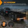 imageNilight Trailer Tail Light 2PCS 6Inch Oval 23 LED Red Amber Chrome Frame Marker Clearance Stop Brake Turn Signal Running Taillight IP67 Waterproof for Trailer Truck Pickup Camper RV2Pcs Amber 24Led Lights 5x3Inch