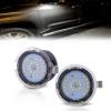 imageNilight 2PCS LED Side Mirror Puddle Lights Compatible with 20072020 Toyota Tundra 20082020 Toyota Sequoia 6000K WhiteWhiteToyota TundraSequoia 20072020