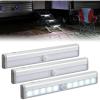 imageNilight 2pcs RV Interior Lights 12V24V LED Ceiling Light Fixture with ON Off Switch Inside Lighting Natural White 40004500K for Car RVs Trailer Camper Boat748 RV Step Light3PCS