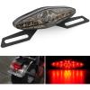 imageNilight 6Inch Oval Tail Light 2PCS 35LED Arrow Red Running Stop Brake Lights Surface Mount Waterproof for 12V Caravan Truck RV Camper Trailer BusMotorcycle Tail Lights Smoked 2PCS