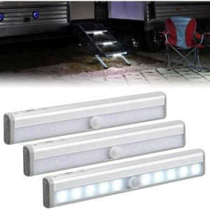 imageNilight 2pcs RV Interior Lights 12V24V LED Ceiling Light Fixture with ON Off Switch Inside Lighting Natural White 40004500K for Car RVs Trailer Camper Boat748 RV Step Light3PCS