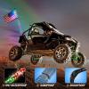 imageNilight LED Whip Light 1 PC 5FT COB RGB Spiral Lighted Antenna with Spring Base Bluetooth App amp Remote Control DIY Chasing Patterns amp Music Sync Safety Whips for ATV UTV RZR Polaris CanAm TruckRGBRemote Control