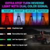 imageNilight LED Whip Light 1 PC 5FT COB RGB Spiral Lighted Antenna with Spring Base Bluetooth App amp Remote Control DIY Chasing Patterns amp Music Sync Safety Whips for ATV UTV RZR Polaris CanAm TruckRGB COBRemote APP Control