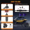imageNilight LED Whip Light 1 PC 5FT COB RGB Spiral Lighted Antenna with Spring Base Bluetooth App amp Remote Control DIY Chasing Patterns amp Music Sync Safety Whips for ATV UTV RZR Polaris CanAm TruckRGB FatRemote APP Control