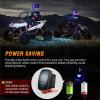 imageNilight LED Whip Light 1 PC 5FT COB RGB Spiral Lighted Antenna with Spring Base Bluetooth App amp Remote Control DIY Chasing Patterns amp Music Sync Safety Whips for ATV UTV RZR Polaris CanAm TruckRGB FatRemote APP Control