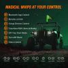 imageNilight LED Whip Light 1 PC 5FT COB RGB Spiral Lighted Antenna with Spring Base Bluetooth App amp Remote Control DIY Chasing Patterns amp Music Sync Safety Whips for ATV UTV RZR Polaris CanAm TruckRGB FatRemote APP Control