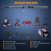 imageNilight LED Whip Light 1 PC 5FT COB RGB Spiral Lighted Antenna with Spring Base Bluetooth App amp Remote Control DIY Chasing Patterns amp Music Sync Safety Whips for ATV UTV RZR Polaris CanAm TruckRGB FatRemote APP Control