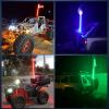 imageNilight LED Whip Light 1 PC 5FT COB RGB Spiral Lighted Antenna with Spring Base Bluetooth App amp Remote Control DIY Chasing Patterns amp Music Sync Safety Whips for ATV UTV RZR Polaris CanAm TruckRGBRemote Control