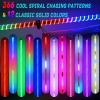 imageNilight LED Whip Light 1 PC 5FT COB RGB Spiral Lighted Antenna with Spring Base Bluetooth App amp Remote Control DIY Chasing Patterns amp Music Sync Safety Whips for ATV UTV RZR Polaris CanAm TruckRGB COBRemote APP Control